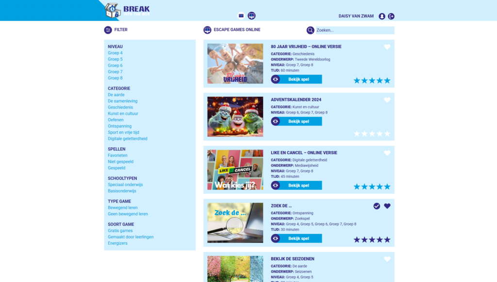 Spelen