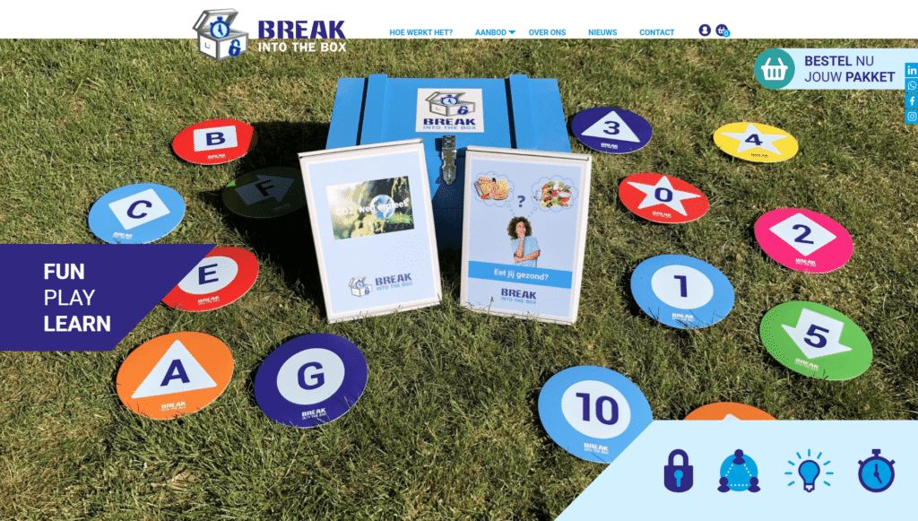 Website Break Into the Box