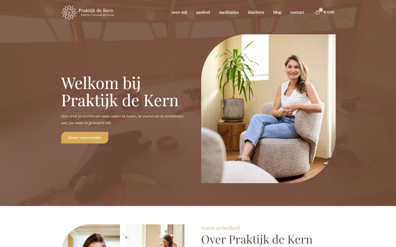 Website Praktijk de Kern