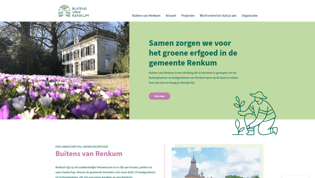 Website Buitens van Renkum