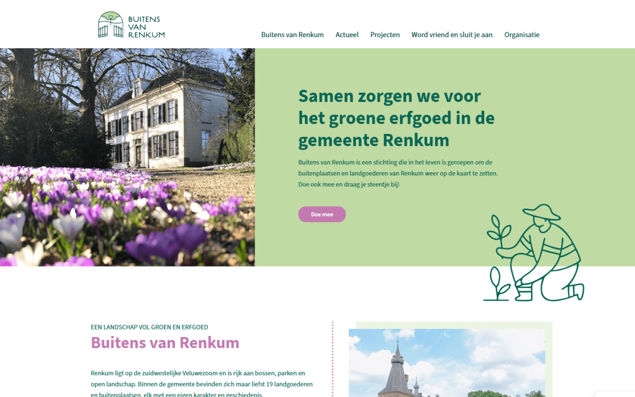Website Buitens van Renkum