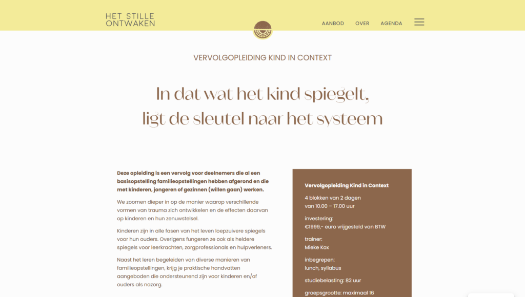 Het programma
