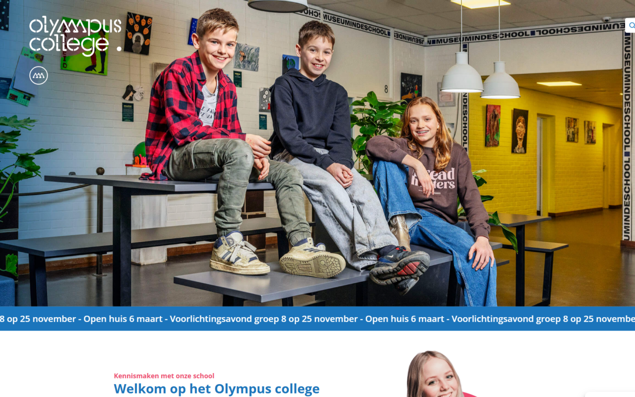 Website Olympus College